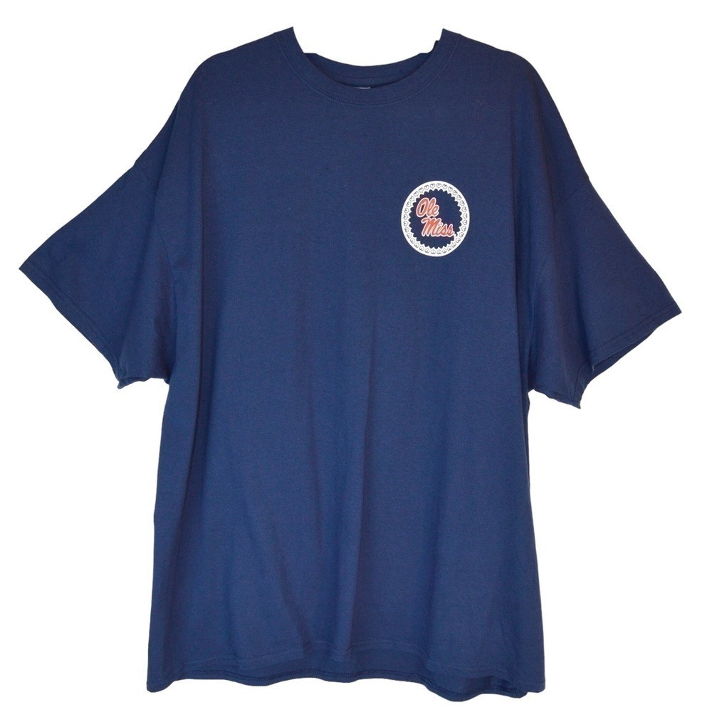Girlie Girl Original ‘Ole Miss’ Navy T-Shirt, Mandala 2xl Mississippi Nwt — image 2 of 5